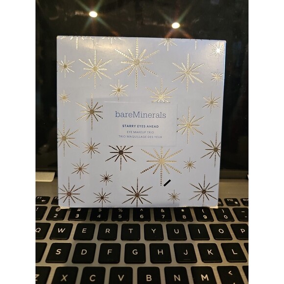 NIB bareMinerals Starry Eyes Ahead Eye Look Trio: Snow & Ice Limited Edition $73 - Picture 2 of 2